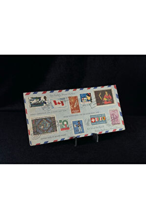 Almanya Baskı Noel Temalı İlk Gün Zarfı FDC