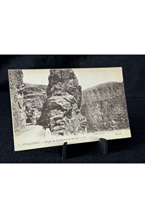 Fransa Vintage Kartpostal Hotel Ollivier.T. C. F.C.A.F. GUILLAUMES. Gorges de Guillaumes et du Var.