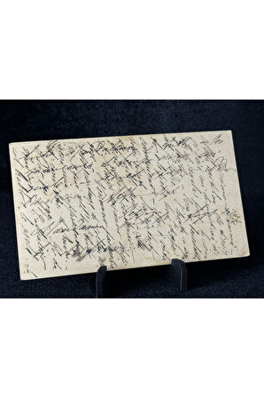 İtalya Roma'dan Postalanmış Antiye 1891 yıllından Cartolina Postale Dieci Centesimi 10 Cent