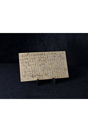İtalya Roma'dan Postalanmış Antiye 1891 yıllından Cartolina Postale Dieci Centesimi 10 Cent