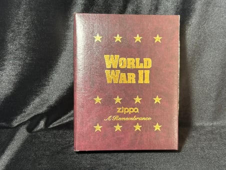 Orijinal Zippo Çakmak Seti -WORLD WAR II - A REMEMBRANCE VOL 1 Limited Edition