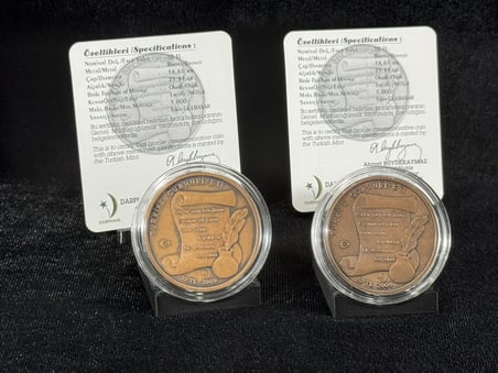 Darphane  KELOĞLAN 2009 HATIRA BRONZ PARA AÇIK - KOYU TAKIM SERTİFİKALI ÇİL