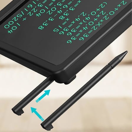 Dijital Hesap Makinesi, 7 İnç LCD Not Defteri Ekranlı, Sessiz Tuşlu, Taşınabilir Yazı Pedi,Öğrenci, Okul ve Ofis İçin