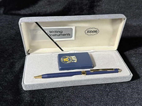 Zippo 1994 United States Navy Özel Seti – Çakmak ve Kurşun Kalem