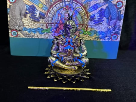 Özel Üretim Zippo - Monkey King (Sun Wukong) Maymun Kral Koleksiyon Seti