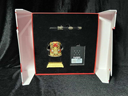  Zippo Japan Samurai Armor Special Edition - Savaşçı Ruhu Ellerinizde! Led ışıklı!