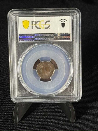 1912 B İsviçre 1 Rap – PCGS AU58 Gold Shield™ Sertifikalı | Top Pop!