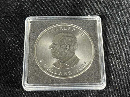 Kanada 5 Dolar 2024 – Knights of Honour: Lion of War – 1 Oz Gümüş (Sınırlı Üretim 300 Adet)