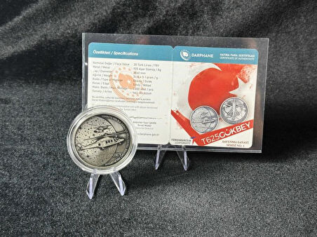 Darphane T625 Gökbey – Savunma Sanayi Serisi No: 1 Gümüş Sikke