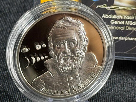 Darphane Galileo Galilei (1564–1642) – 20 Türk Lirası Gümüş Sikke