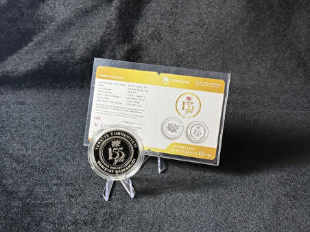 Darphane – Danıştay’ın Kuruluşunun 155. Yılı Gümüş Hatıra Sikkesi