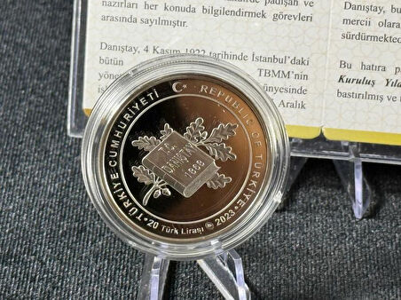 Darphane – Danıştay’ın Kuruluşunun 155. Yılı Gümüş Hatıra Sikkesi