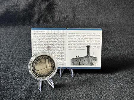 DARPHANE ERZURUM ULU CAMİİ – CAMİLER SERİSİ NO:5  925 AYAR GÜMÜŞ HATIRA SİKKESİ 