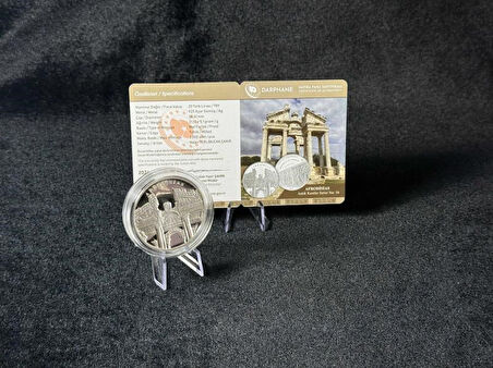 DARPHANE AFRODİSİAS ANTİK KENTLER SERİSİ NO:16 925 AYAR GÜMÜŞ HATIRA SİKKESİ