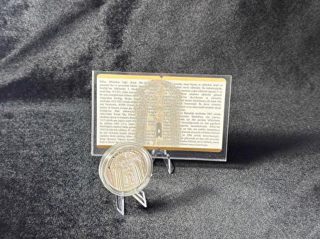DARPHANE VAN AKDAMAR KİLİSESİ TÜRKİYE’NİN KADİM KÜLTÜRÜ SERİSİ NO:3 925 AYAR GÜMÜŞ HATIRA SİKKESİ