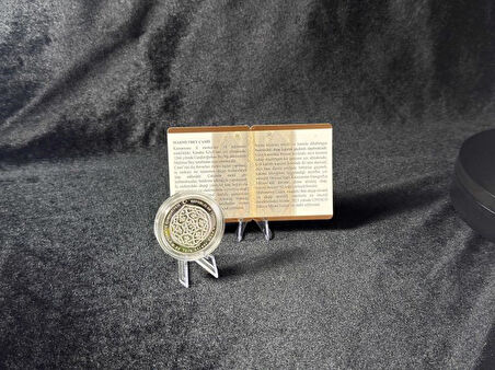 DARPHANE MAHMUTBEY CAMİİ CAMİLER SERİSİ NO:4 925 AYAR GÜMÜŞ HATIRA SİKKESİ