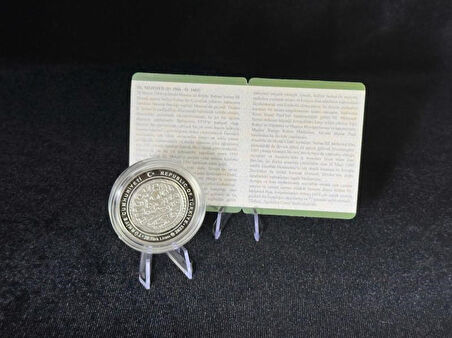 III. Mehmed – Osmanlı Padişahları Serisi No:13 Gümüş Hatıra Sikkesi (Darphane, 925 Ayar)