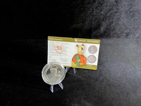 Sultan İbrahim – Osmanlı Padişahları Serisi No:18 Gümüş Hatıra Sikkesi (Darphane, 925 Ayar, Proof)