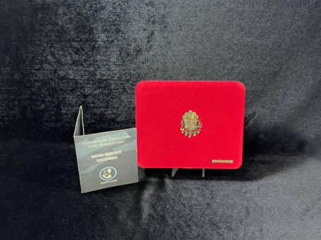 Darphane 2015 Çanakkale Zaferi'nde Türk Donanması - Bronz Sikke Hatıra Para Seti Kutulu Sertifikalı