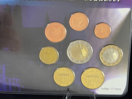 NUMISMATA 2003 MÜNCHEN ÖZEL EURO PARA SETİ – SADECE 777 ADET