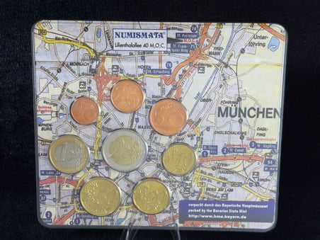 NUMISMATA 2003 MÜNCHEN ÖZEL EURO PARA SETİ – SADECE 777 ADET