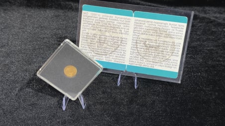 2018 İyonlar Altın Sikke – Anadolu Medeniyetleri Serisi No: 6 – 22 Ayar Altın – 1,50 Gram – Proof – Darphane Sertifikalı