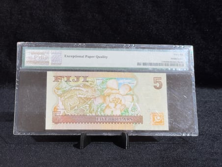 FİJİ 2012 – 5 DOLAR | PMG 66 EPQ GEM UNCIRCULATED | PICK#110b