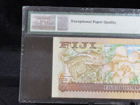 FİJİ 2012 – 5 DOLAR | PMG 66 EPQ GEM UNCIRCULATED | PICK#110b