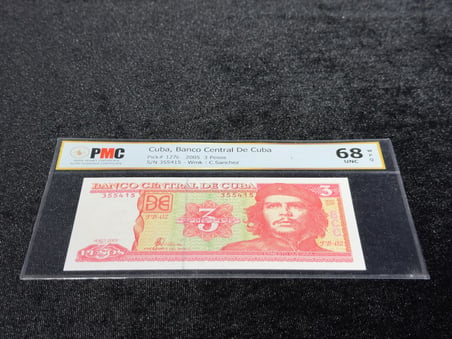 KÜBA 2005 – 3 PESOS CHE GUEVARA | PMC 68 UNC | PICK# 127c