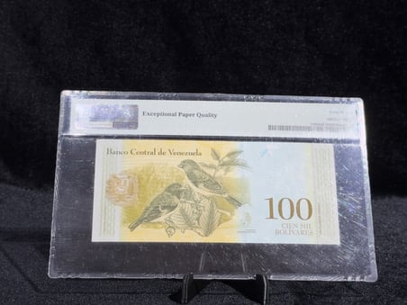 VENEZUELA 2017 – 100.000 BOLÍVARES | PMG 65 EPQ GEM UNCIRCULATED | PICK#100b