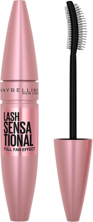Maybelline New York Lash Sensational Yelpaze Etkili Siyah Maskara 1 Paket (1 x 9.5 ml)