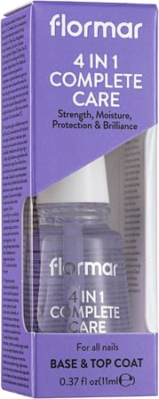 Flormar 4'ü 1 Arada Bakım Yapan Tırnak Koruyucu Cila - 4 in 1 Complete Base Coat - 000-8682536059299