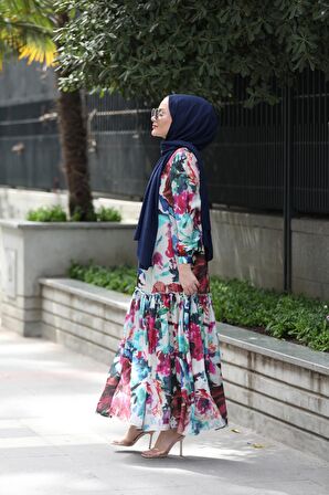 Seda Tiryaki Zambak Elbise