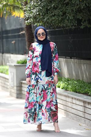 Seda Tiryaki Zambak Elbise