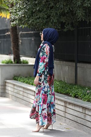 Seda Tiryaki Zambak Elbise