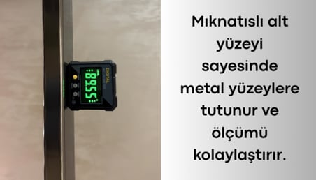 Loyka 5315-90C Dijital Eğim Ölçer | Mıknatıslı