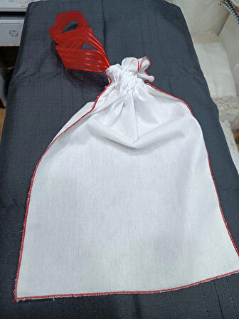 büyük boy ağız kısmı büzgülü yoğurt süzme bezi