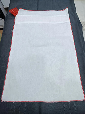 büyük boy ağız kısmı büzgülü yoğurt süzme bezi