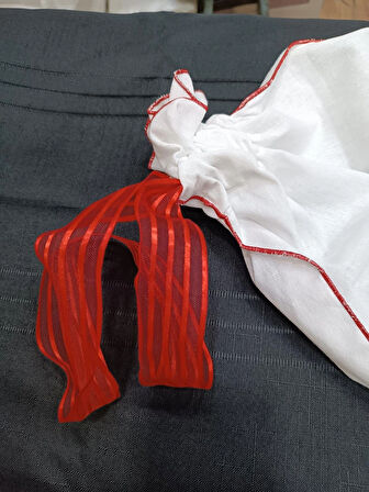 büyük boy ağız kısmı büzgülü yoğurt süzme bezi