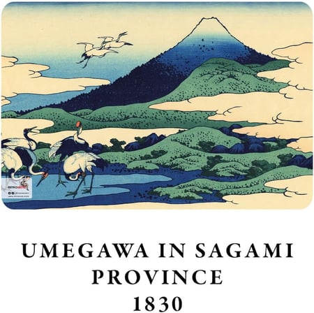 Hokusai 4'lü Defter Seti 4, Mount Fuji Series Iv, Çizgisiz, 64 Sayfa, 14x21cm