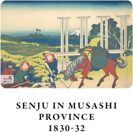 Hokusai 4'lü Defter Seti 4, Mount Fuji Series Iv, Çizgisiz, 64 Sayfa, 14x21cm