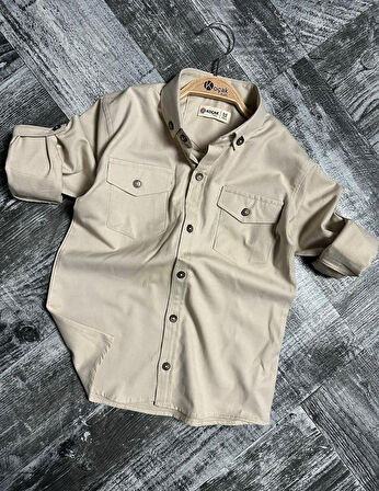 Ciro Kapaklı Gabardin Gömlek