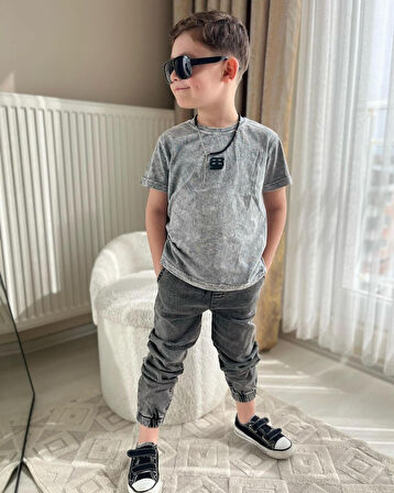 Gabriel Yıkamalı Kot Takım