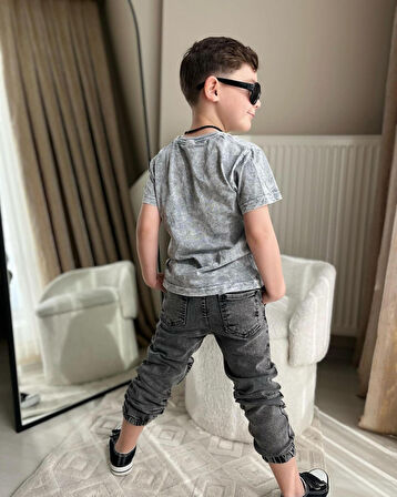 Gabriel Yıkamalı Kot Takım