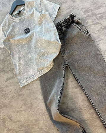 Gabriel Yıkamalı Kot Takım