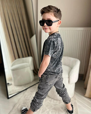 Gabriel Yıkamalı Kot Takım