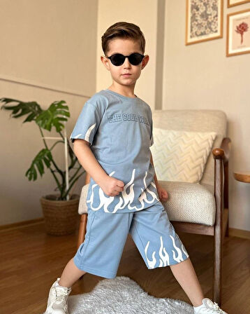 The Cool Winner Erkek Çocuk Şort Takım