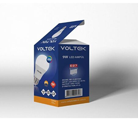 VOLTEK 9 W AMPÜL G.İ 5 adet