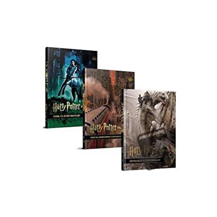 Harry Potter Film Dehlizi Serisi 3 Kitap Takım (Karton Kapak)