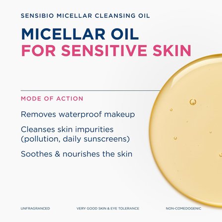 Sensibio Micellar Cleansing Oil Tüm Ciltler Yüz ve Göz Makyajı Çift Aşamalı Temizleme Yağı 150 ml